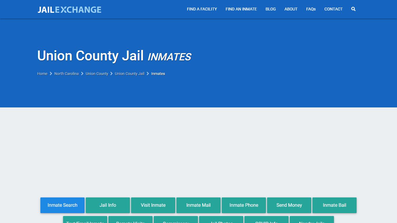 Union County Jail Inmates | Arrests | Mugshots | NC